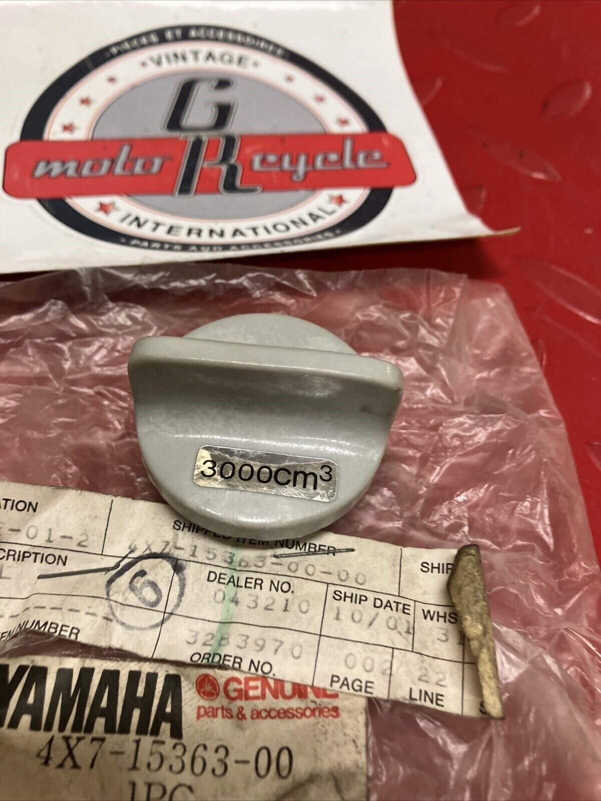 NOS YAMAHA OIL PLUG 4X7-15363-00-00 SUB BY 371-15363-00-00 Y64