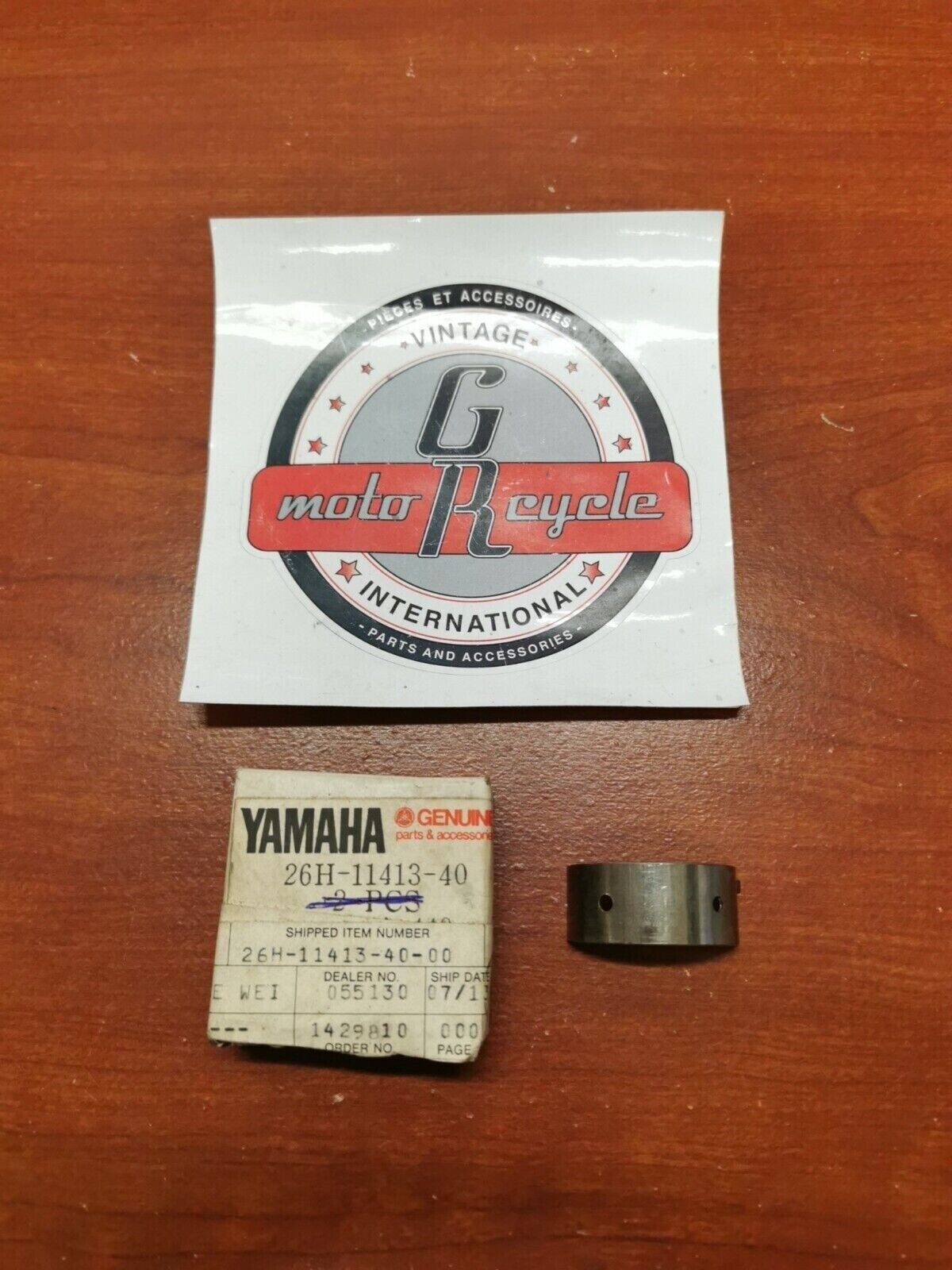 NOS Yamaha BALANCE WEIGHT PLANE BEARING 26H-11413-40 SUB. 26H-11413-42-00 Y100