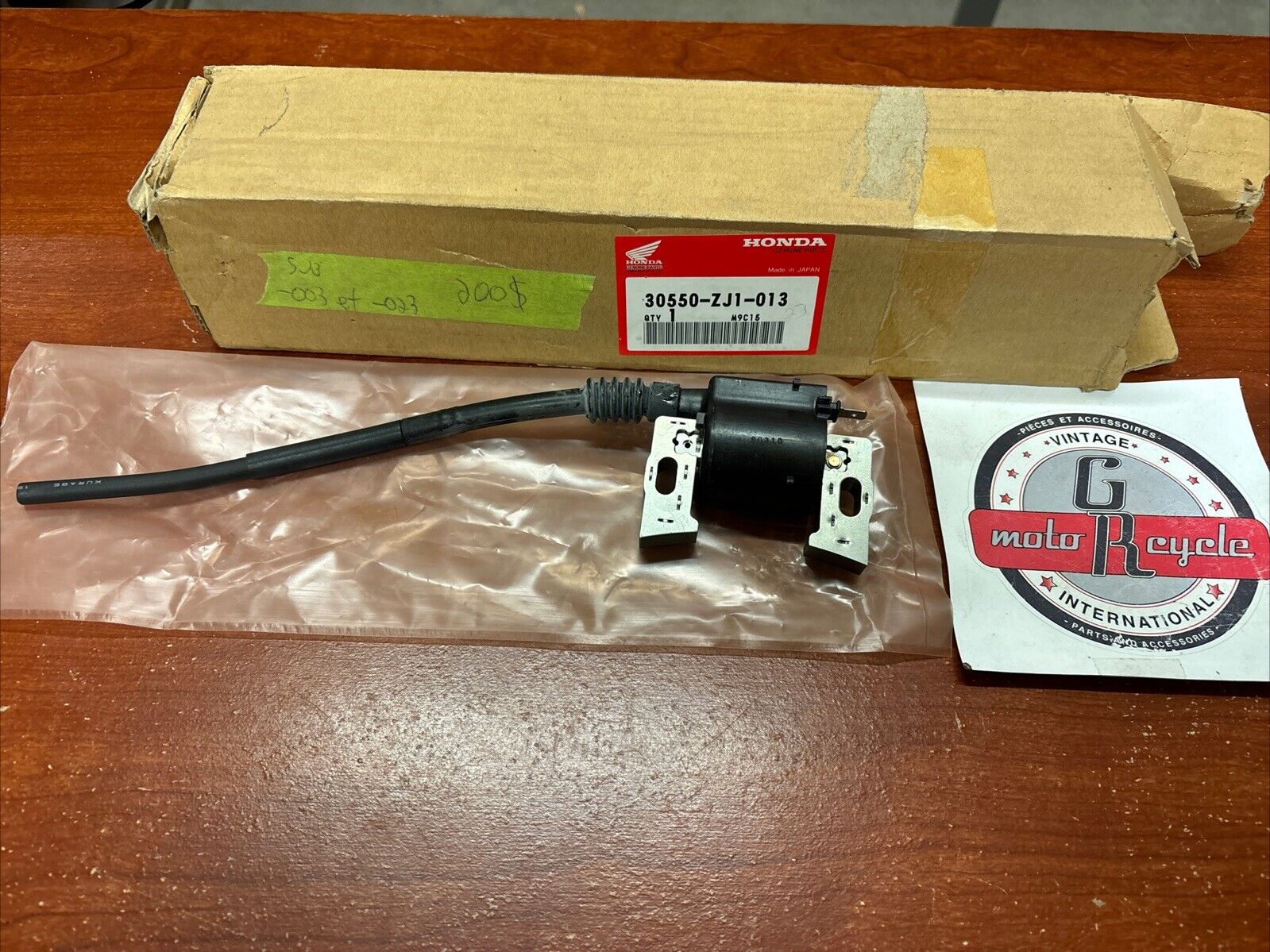 NOS Honda GX610 GX620 GXV610 GXV620 LEFT IGNITION COIL 30550-ZJ1-013 H173