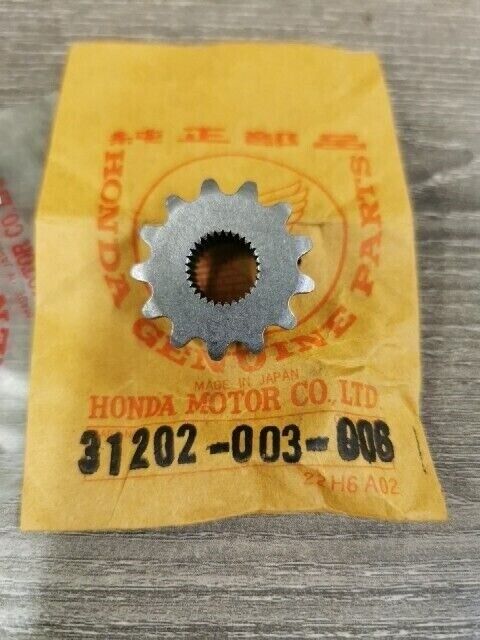 NOS HONDA C102 C50 C70 1970 - 1972 CD105 SPROCKET 13T 31202-003-006 H77