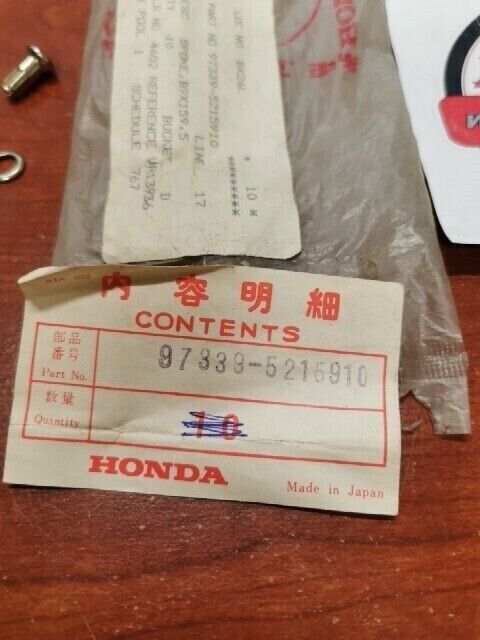 NOS Honda CB350 SPOKE B (9X159.5) 97339-5215910 H99