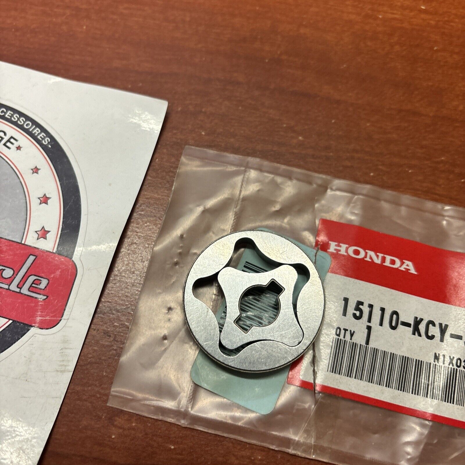 NOS Honda 1996 - 2004 XR400R OIL PUMP ROTOR A 15110-KCY-305 H166