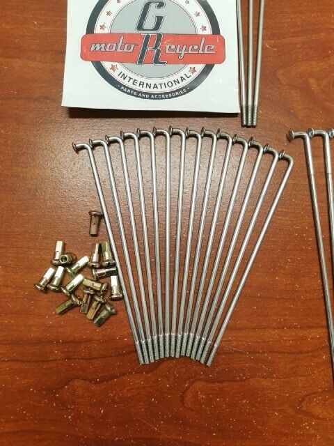 NOS Yamaha TY50 REAR SPOKE KIT INCOMPLETE 538-25304-00-00 SUB 538-25304-10- Y140