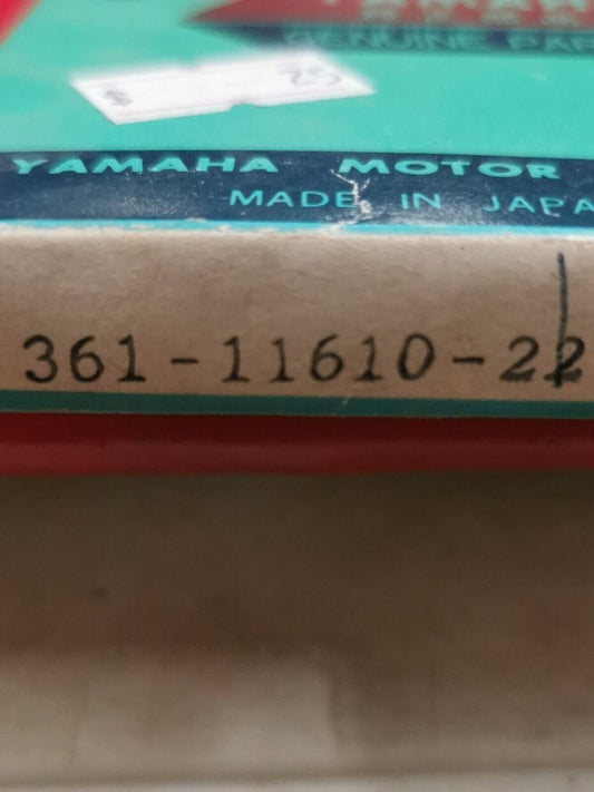 NOS YAMAHA PISTON RING SET 2ND 361-11610-22-00 Y32