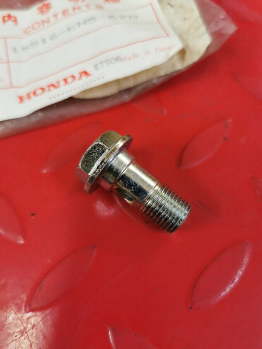 NOS HONDA XR350R XR250R 1985 1986  BOLT A  OIL HOSE 15516-KN5-670 H39
