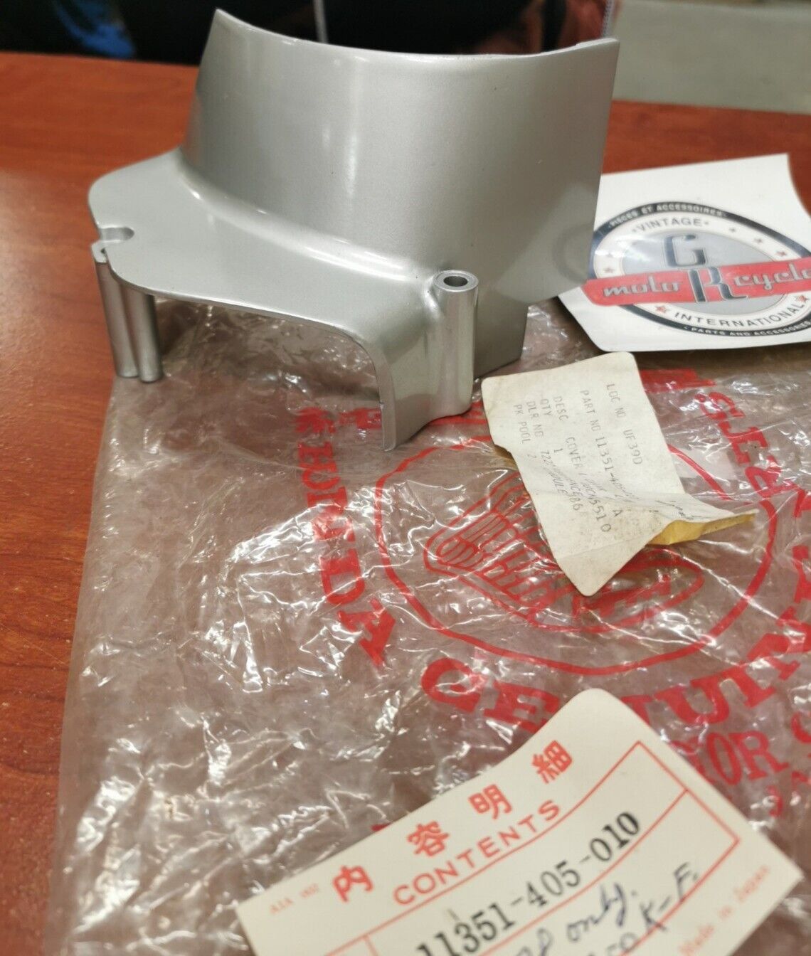 NOS Honda 1977 1978 CB750K LEFT REAR CRANKCASE COVER 11351-405-010 H63
