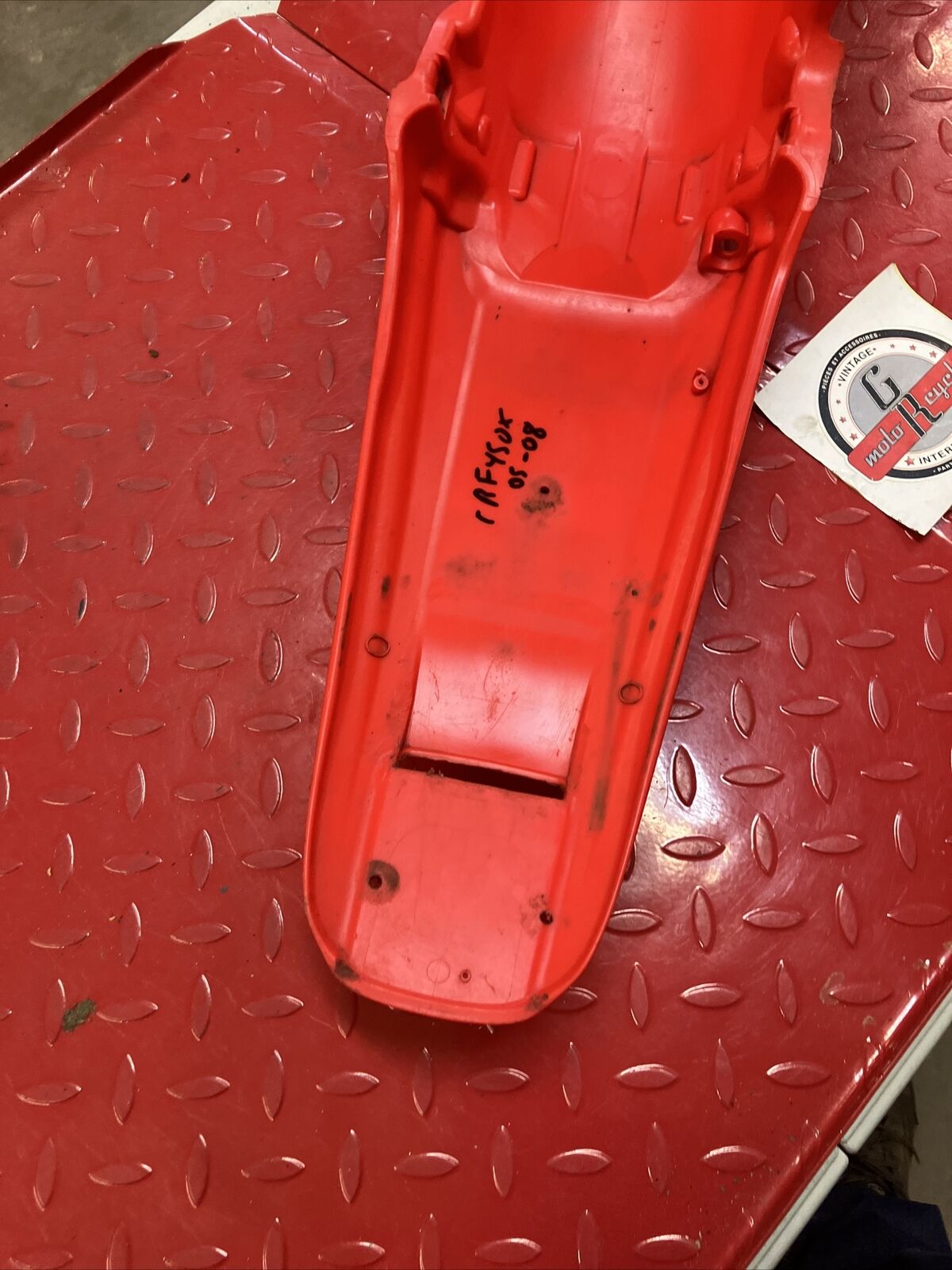 Honda CRF450X 2005 2006 2007 rear fender OEM