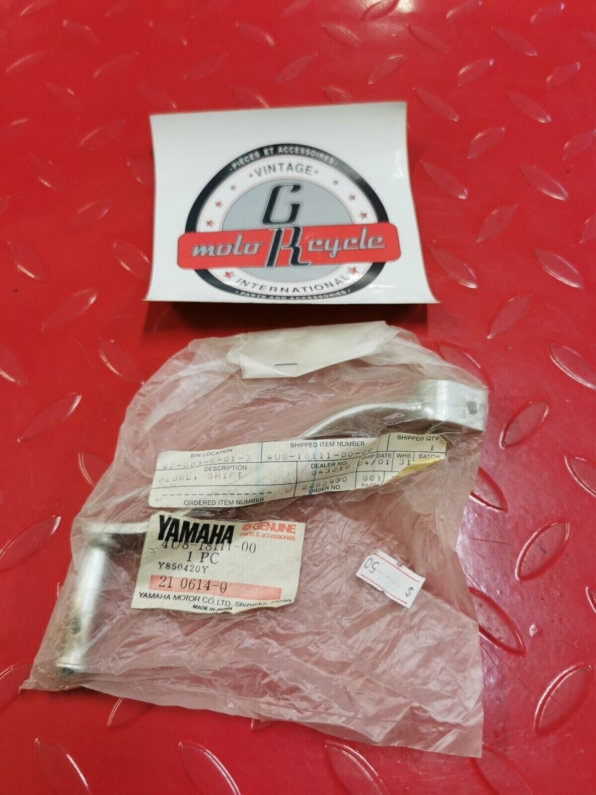 NOS Yamaha YX600 XJ550 SR185 SHIFT PEDAL 4U8-18111-00-00 Y25