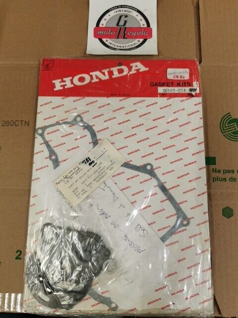 NOS HONDA CR80R 1985 INCOMPLETE GASKET KIT A 061A0-GC4-830 H100