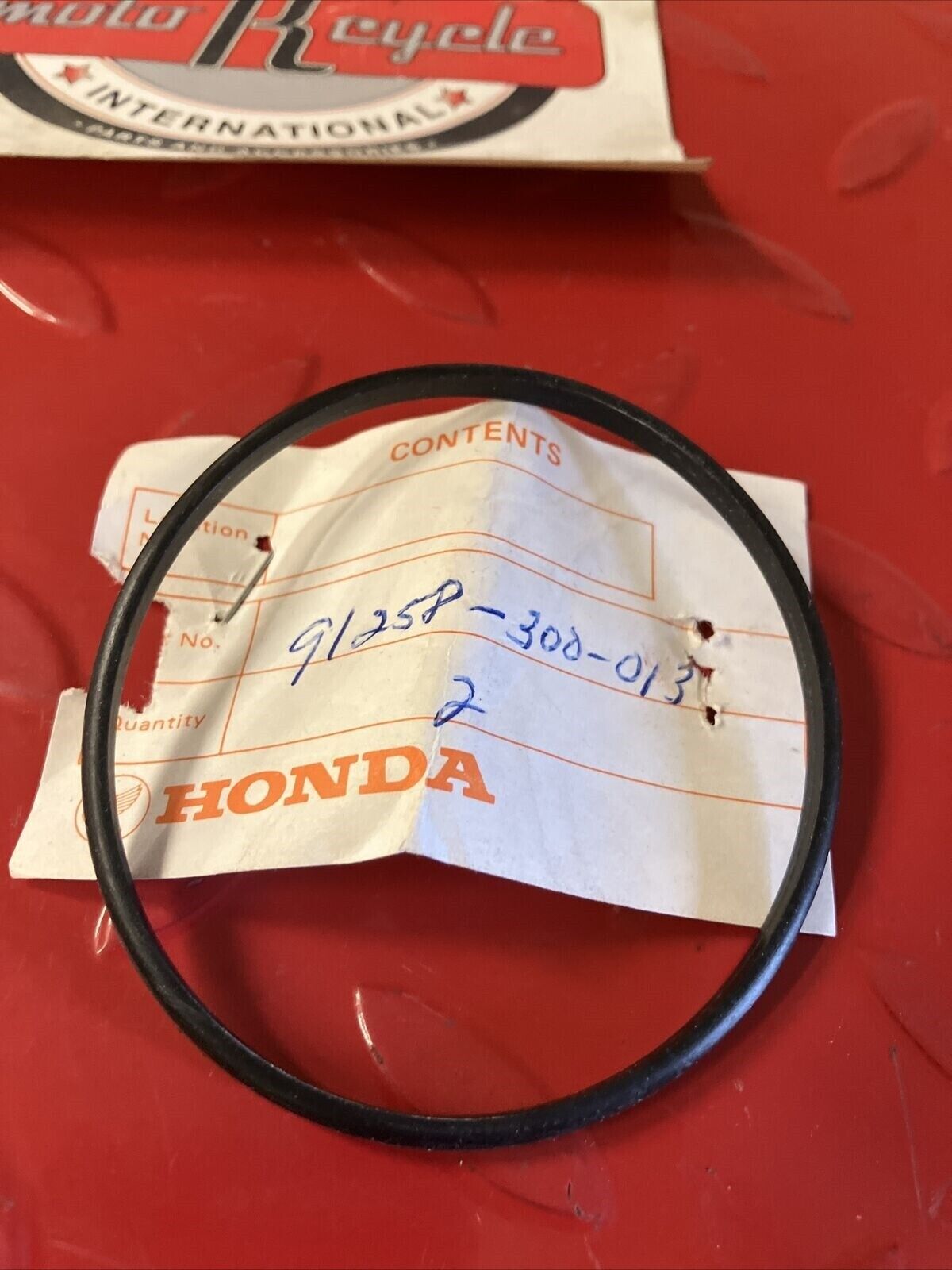 NOS HONDA CB750 CB650 O RING 91258-300-013 H24