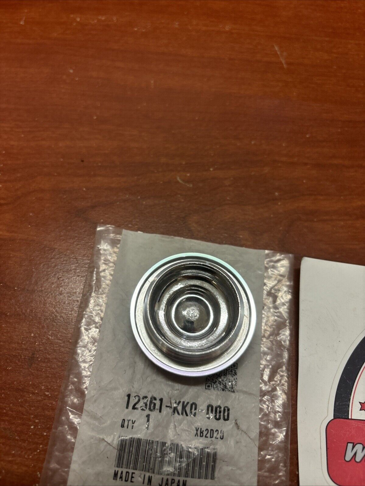 NOS Honda CB400SS CH125 FJS400 TAPPET ADJUSTING HOLE CAP 12361-KK0-000 H140