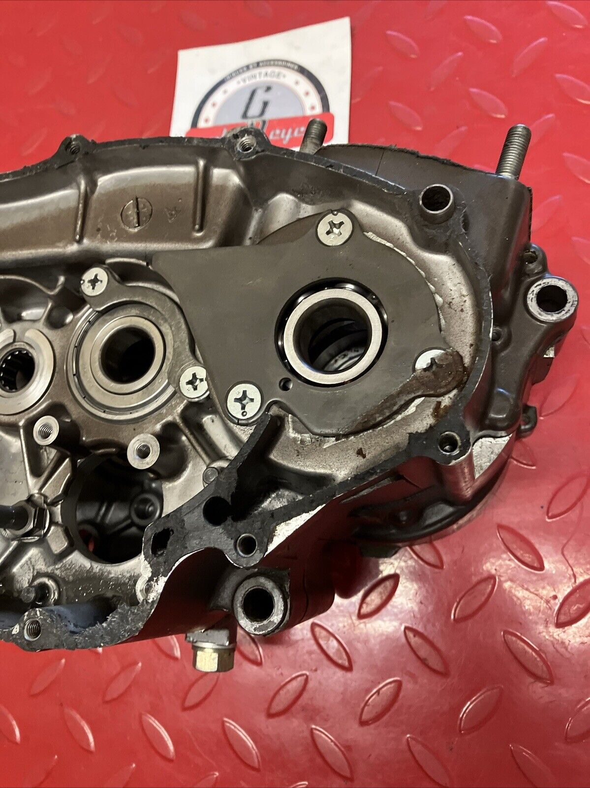 Honda MT125 1975 Left right crankcase set 1974