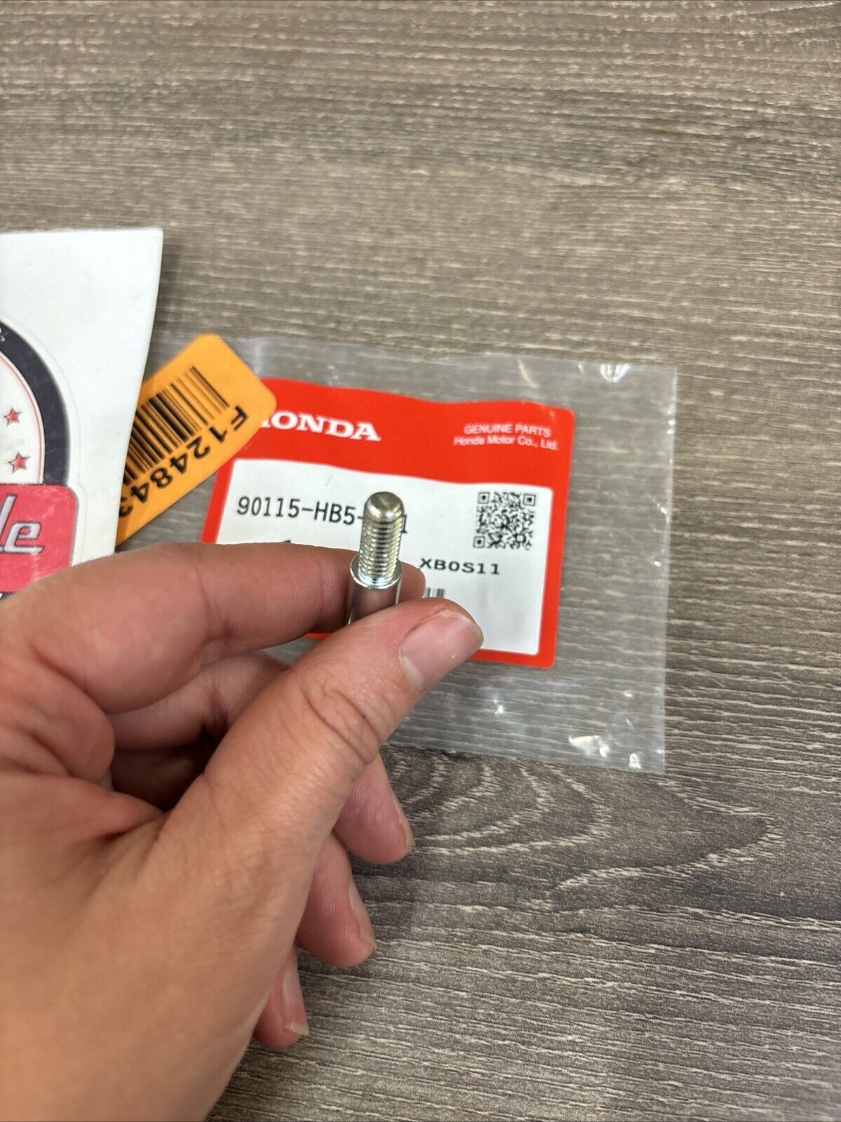 NOS Honda TRX250 TRX450 ER R TRX700XX HANDLE LEVER PIVOT BOLT 90115-HB5-671 H130