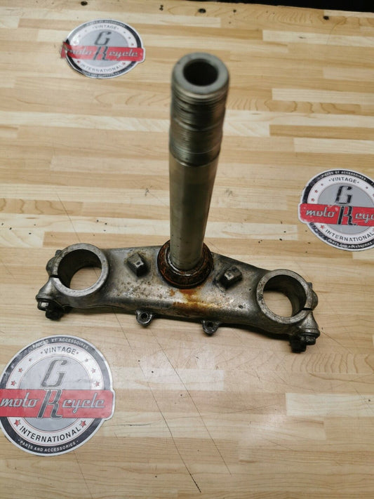 Honda XR200R 1984 steering stem triple tree clamp base 1985 