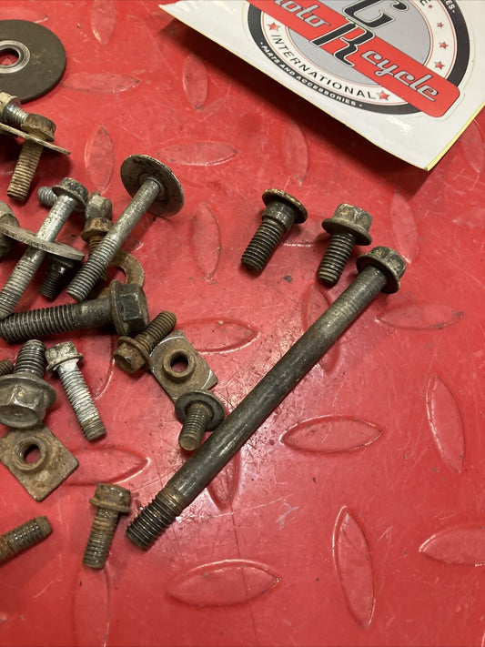 Honda CR125R 1996 frame bolt nut washer collar hardware