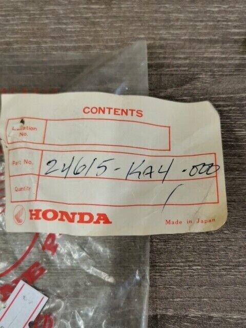 NOS HONDA ATC125M ATC200X CR250R CR450R RETURN SPRING PIN BOLT 24615-KA4-000 H76