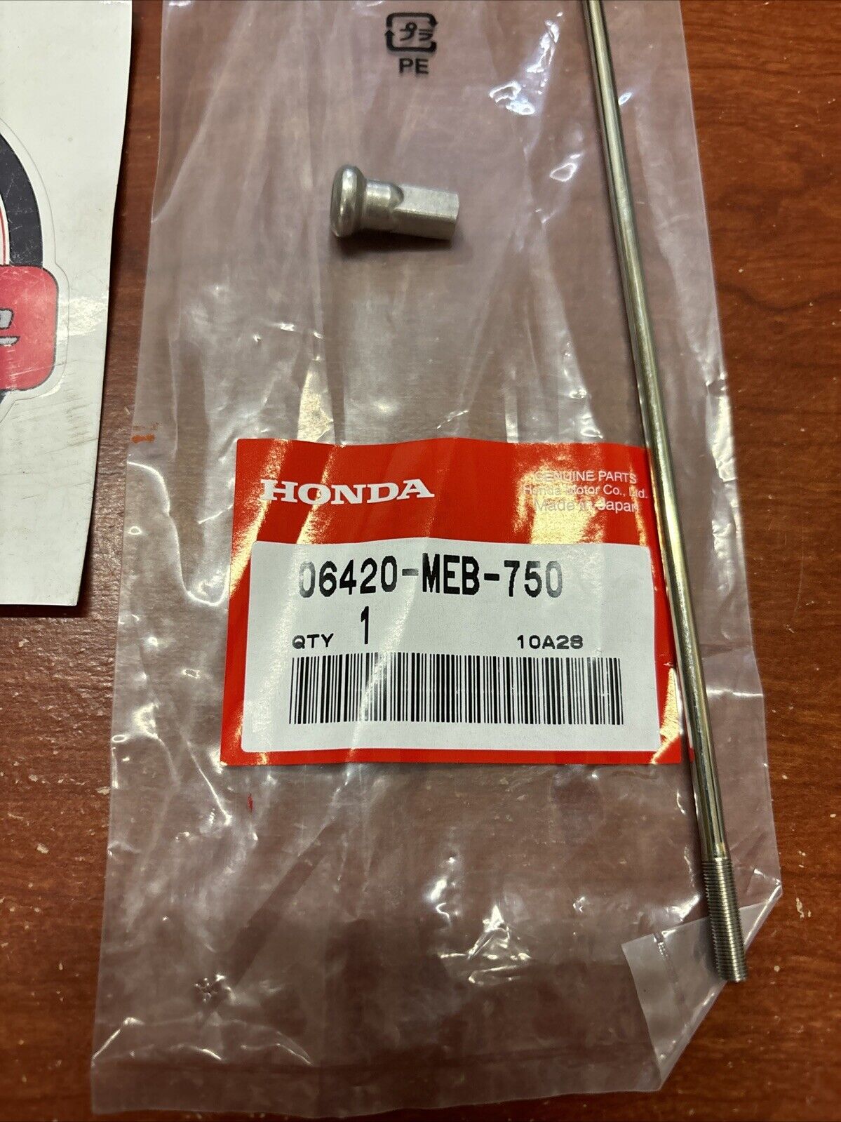 NOS Honda CR125R CR250R CRF250R CRF450R REAR INSIDE SPOKE 06420-MEB-750 H160