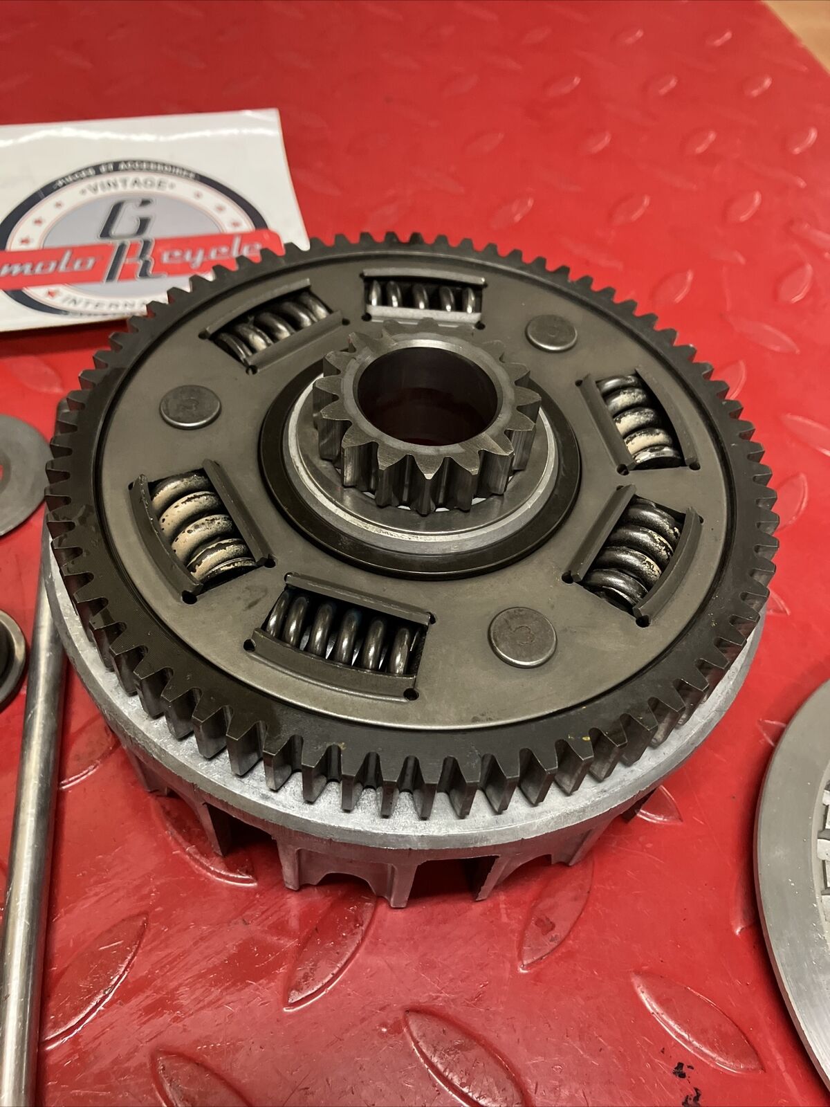 Honda XL600R 1986 Complete clutch basket hub pressure plate 1985 1987