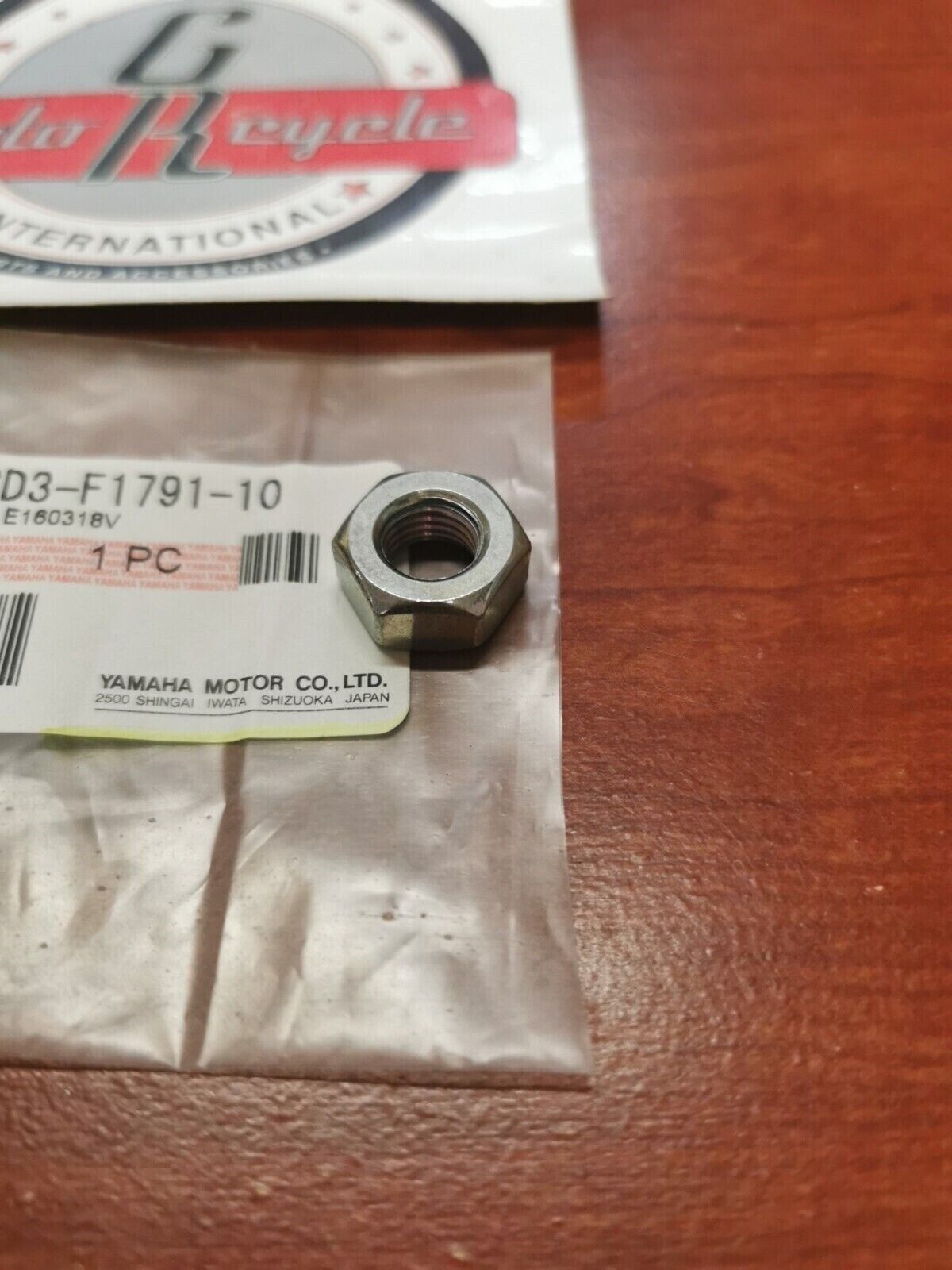 NOS Yamaha YFZ50 YFZ05 YFM09 NUT BD3-F1791-10-00 Y83