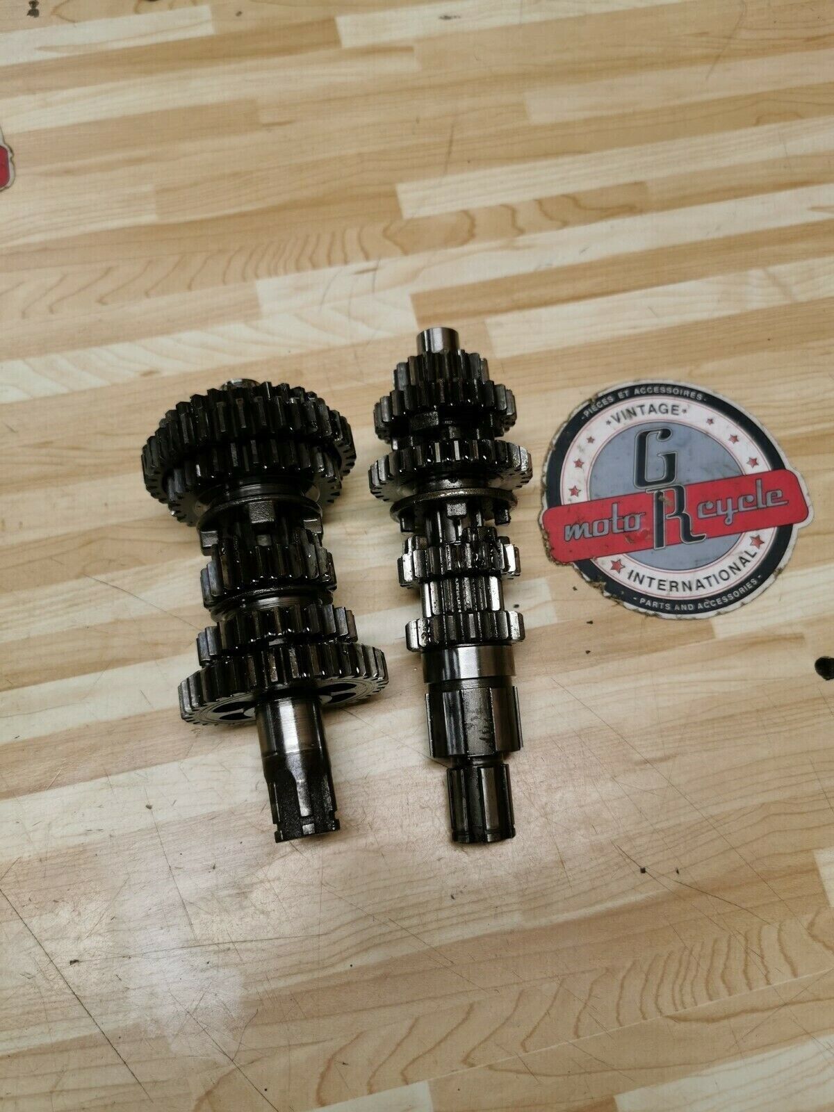 Honda CT125 1977 transmission countershaft mainshaft counter main shaft