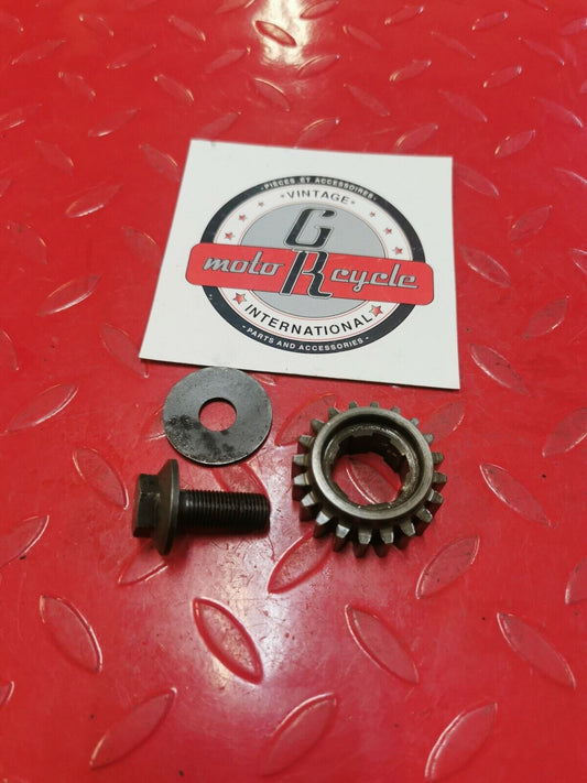 Honda CR250M 1976 crankshaft primary drive gear CR250M 1975 1974 1973