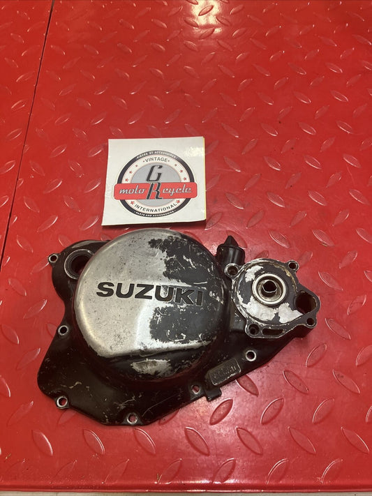 Suzuki RM125 1982 right crankcase clutch cover 1981 1983 2