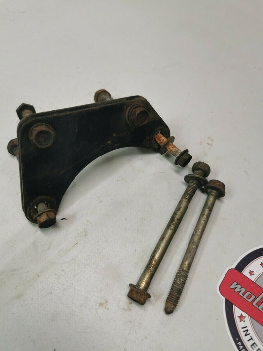 Honda XL100S 1981 engine motor mount munting bolt plate bracket hardware