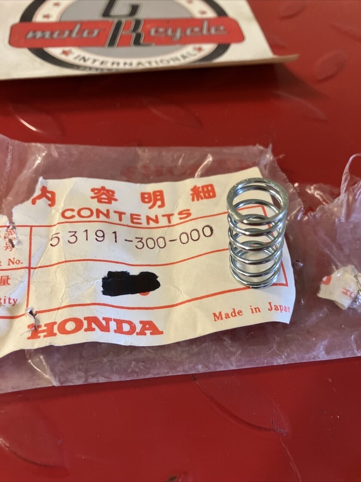 NOS HONDA CB350 CB360 CB500 CB750 SPRING THROTTLE ADJUSTING 53191-300-000 H24