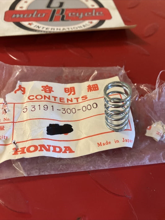 NOS HONDA CB350 CB360 CB500 CB750 SPRING THROTTLE ADJUSTING 53191-300-000 H24