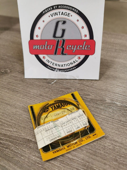 NOS YAMAHA DT100 MX100 1976 - 1981   PISTON RING SET  0.50  558-11610-20-00  Y51