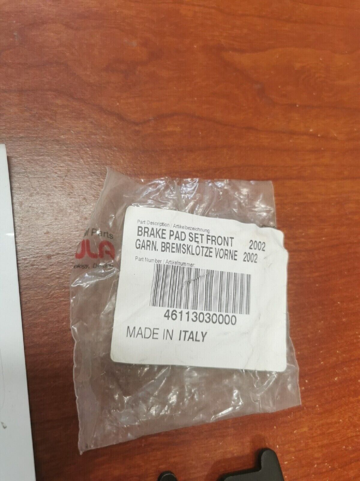 NOS KTM 65SX XC BRAKE PAD SET FRONT 2002 46113030000 KT3