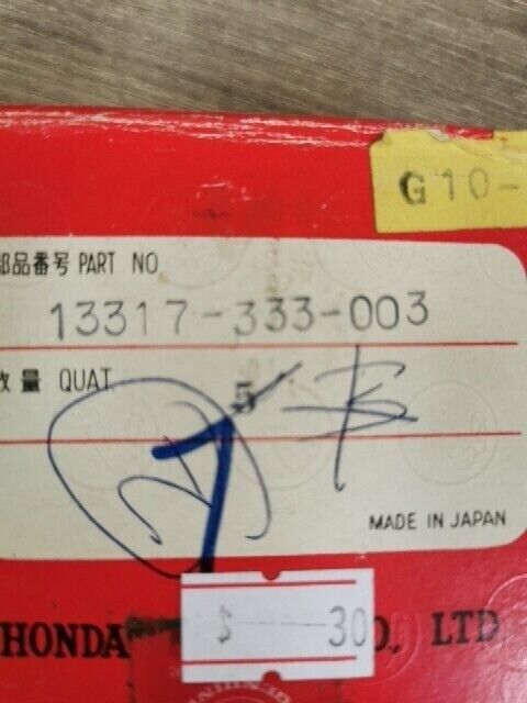 NOS HONDA CB400F CB350 1976 1977 BEARING C CRANKSHAFT 13317-333-003 H83