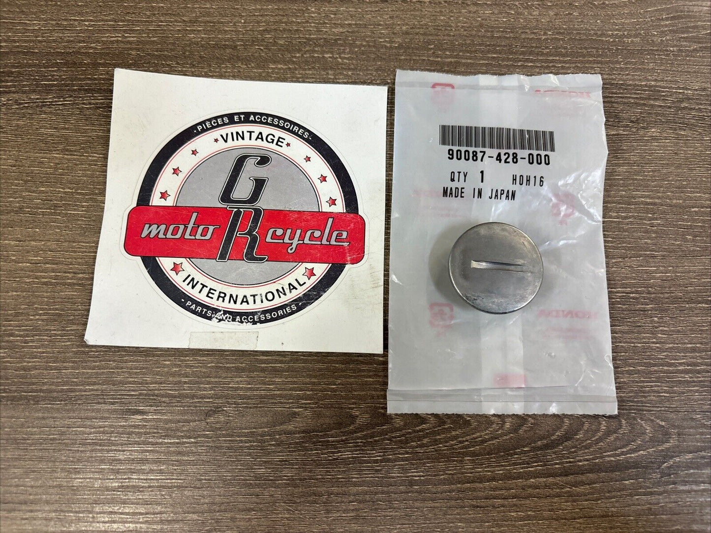 NOS Honda ATC250ES CT110 XL125S CAP 30MM 90087-428-000 H135