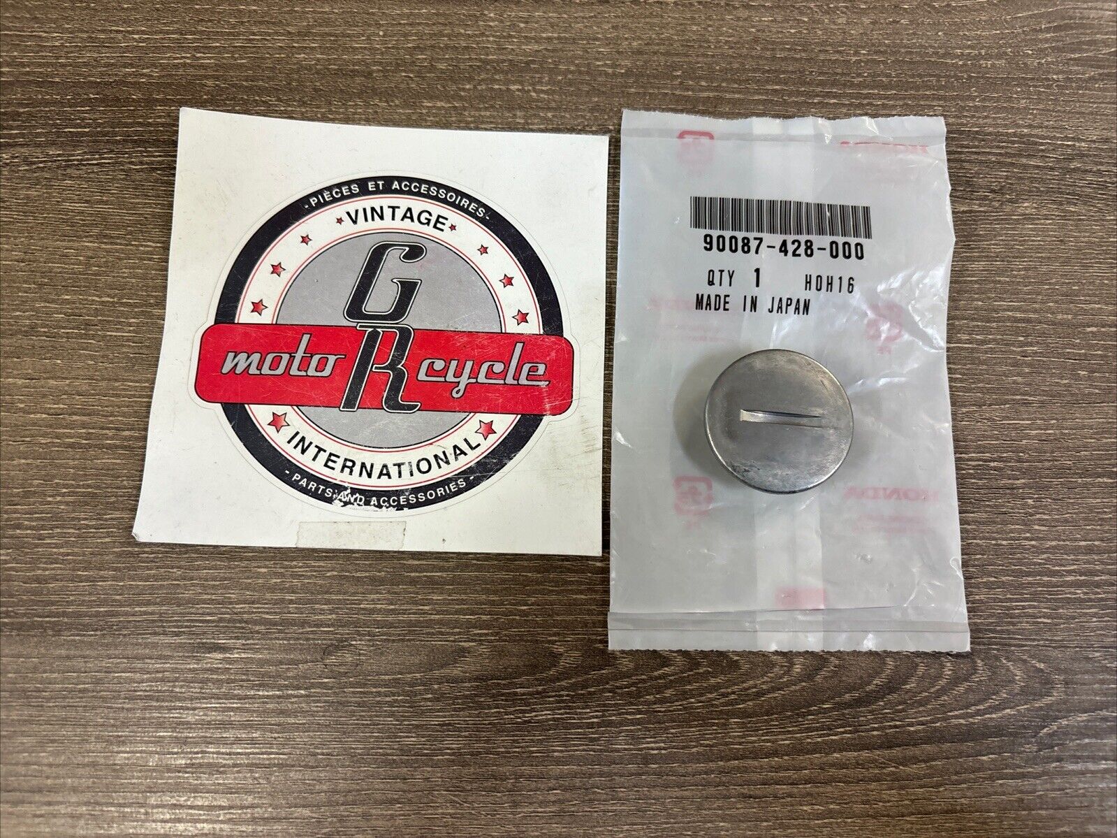 NOS Honda ATC250ES CT110 XL125S CAP 30MM 90087-428-000 H135