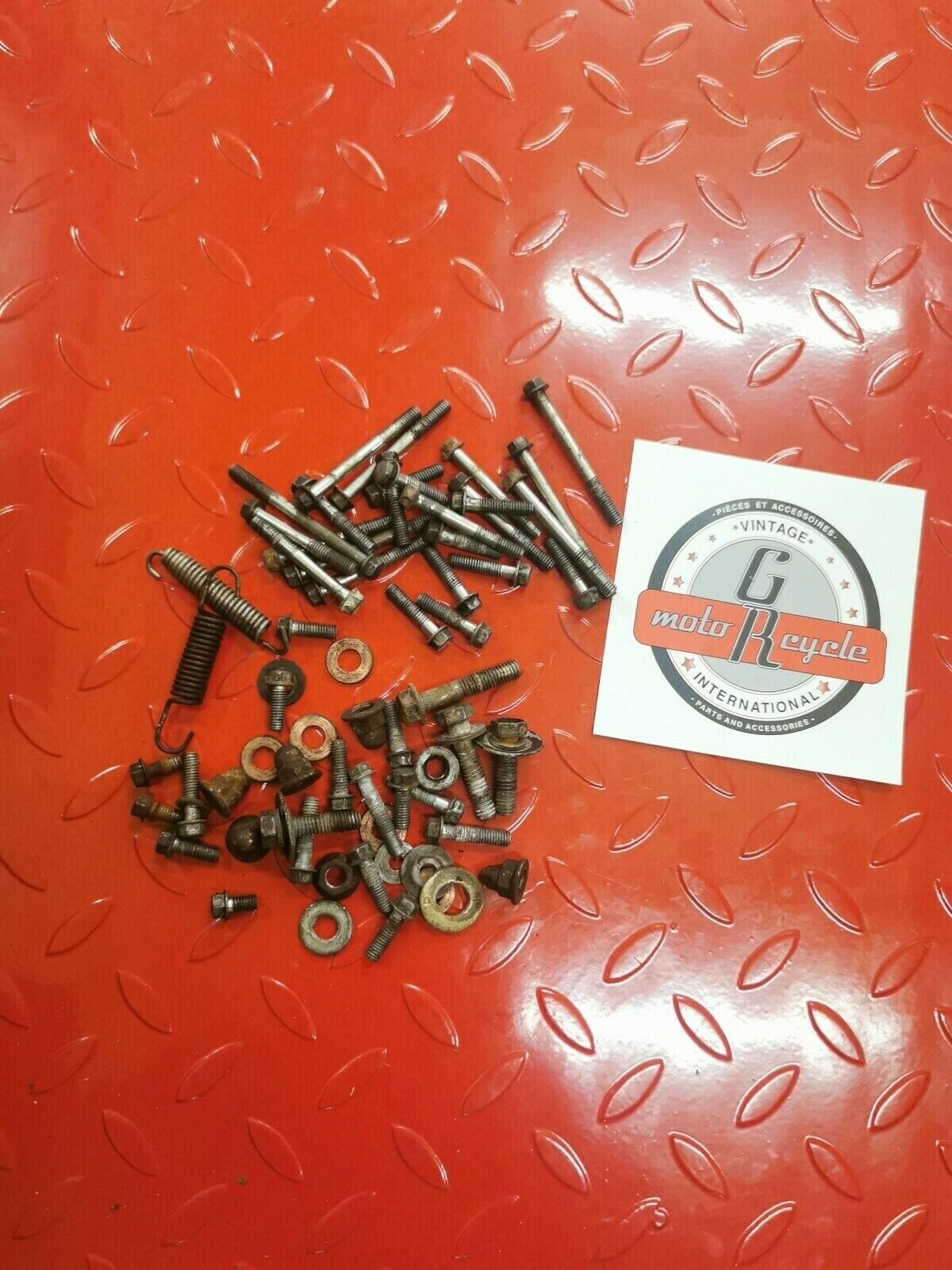 Suzuki RM125 1991 motor engine bottom top end bolt washer nut hardware