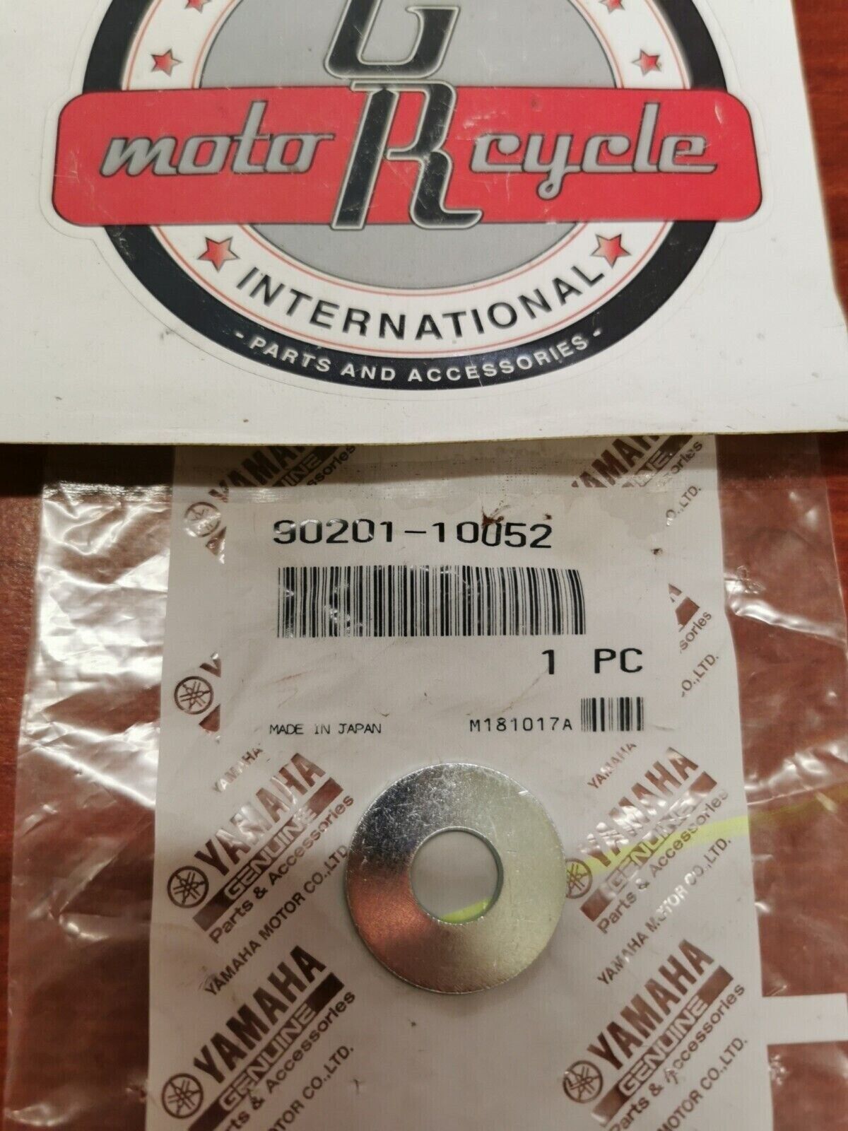 NOS Yamaha RX10 FX10 YFM125 YFM35 VK10 RST90 PLATE WASHER 90201-10052-00 Y84