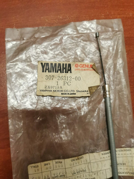NOS Yamaha 1972 LS2 THROTTLE CABLE 2 307-26312-00-00 Y86