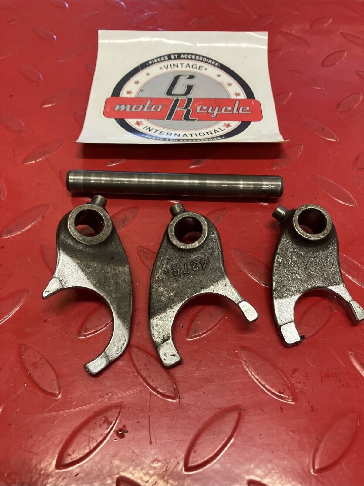 Honda XL200R 1984 transmission gearshift gear shift forks 1983