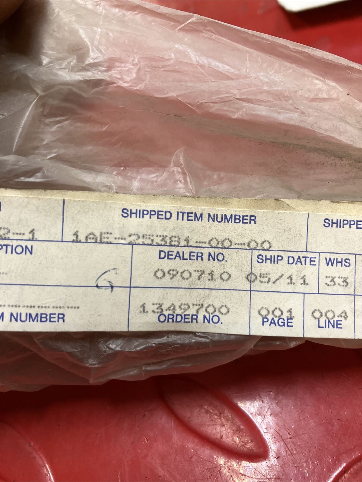 NOS Yamaha FZ700 FZ750 FZX700 TDM850 REAR WHEEL AXLE 1AE-25381-01-00 Y35