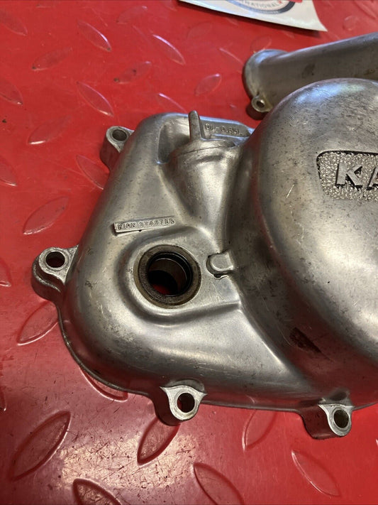 Kawasaki KS125 KD125 KE125 1974 1975 Right crankcase clutch cover U3