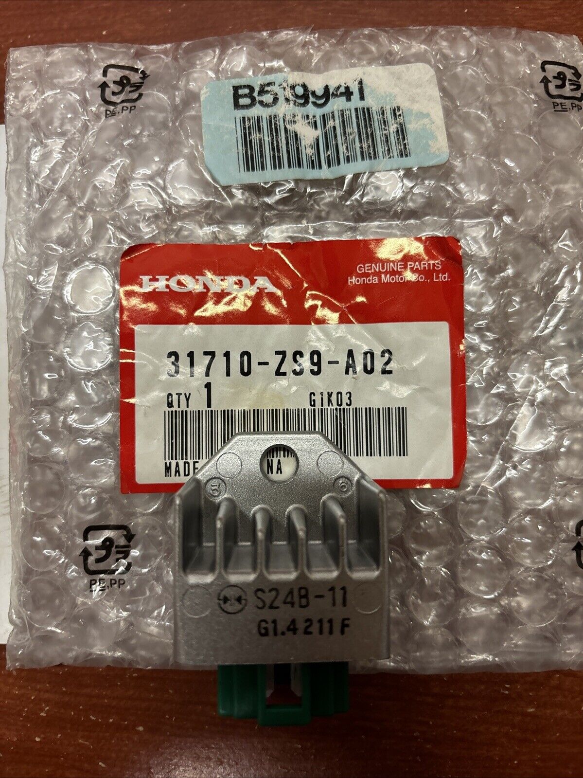 NOS Honda GX440IU REGULATOR RECTIFIER 31710-ZS9-A02 SUB 31710-ZS9-A01 H185