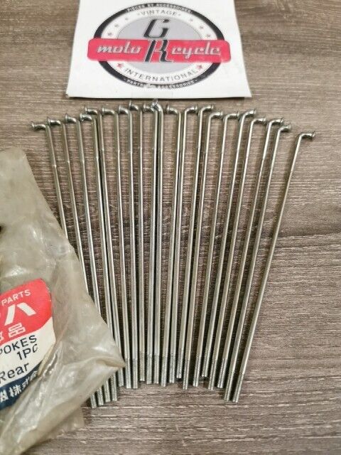 NOS Yamaha G6SB YGS1 L5TA YGS1T IMCOMPLETE SPOKE SET REAR 122-25304-00-00 Y137