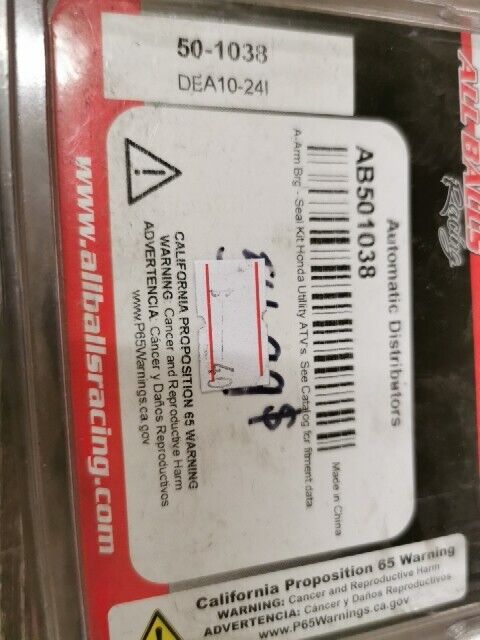 NOS ALL BALLS TRX250 TRX250TE TRX300FW Lower A-Arm BEARING Seal Kit 50-1038 J54