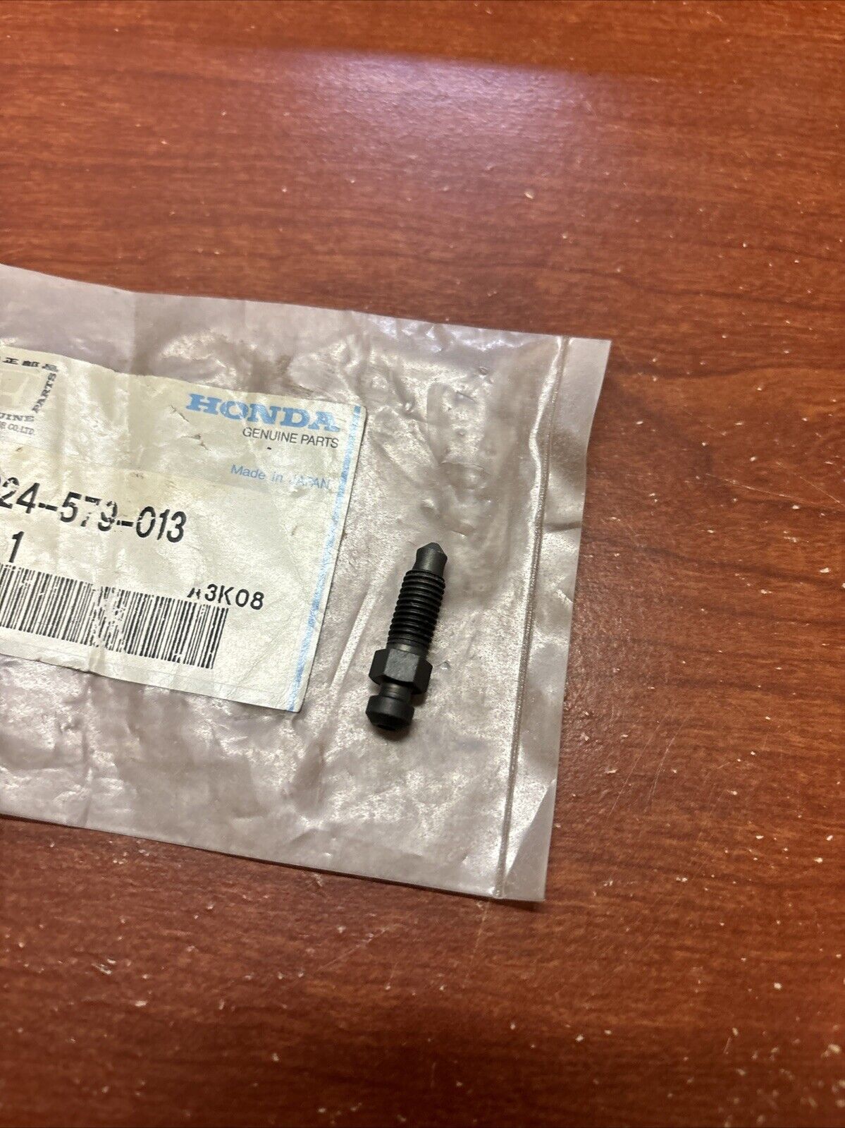 NOS Honda CB250 CB350 CB400F CB500 CB550 CB750 BLEEDER VALVE 45224-579-013 H155