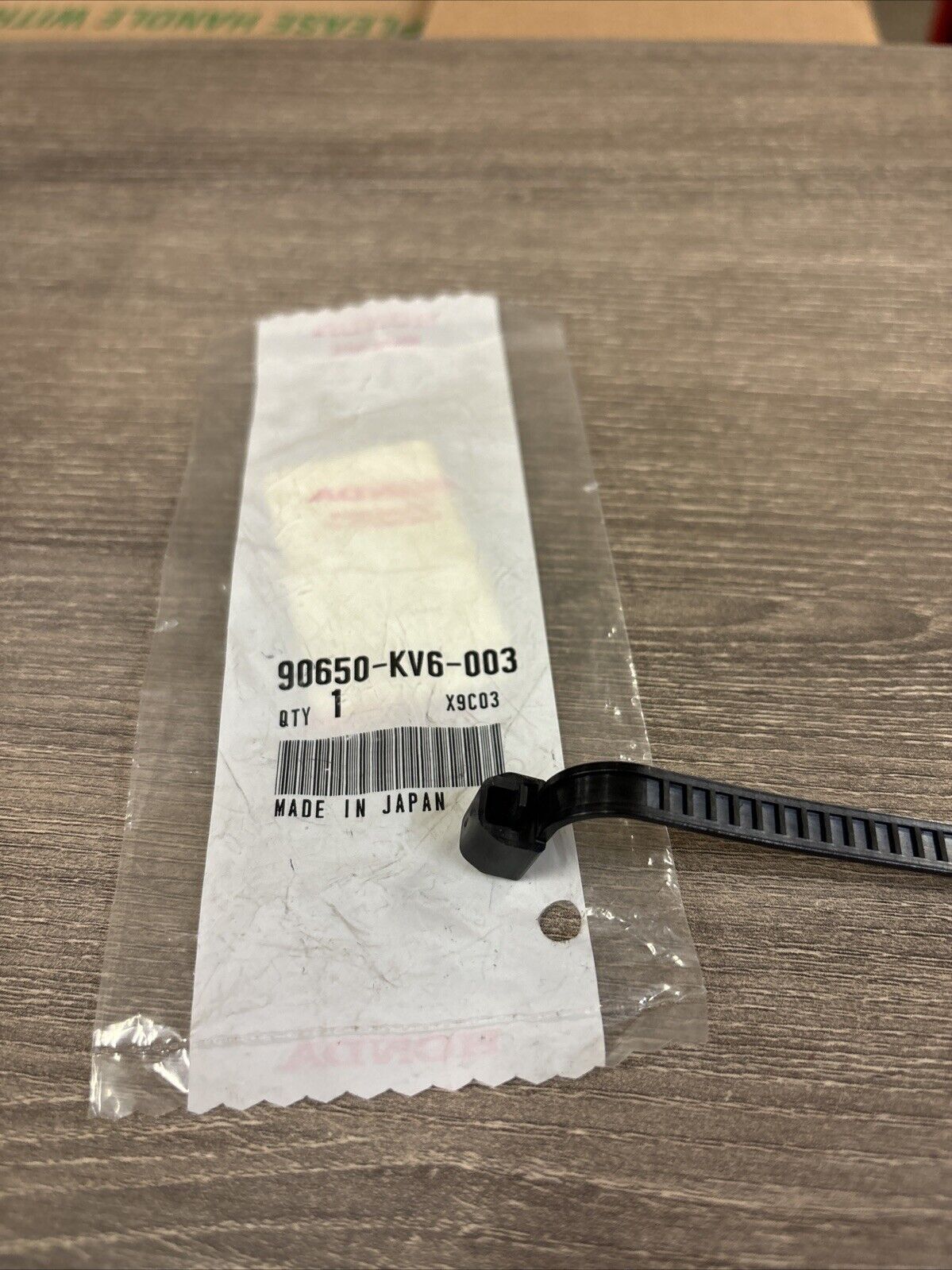 NOS Honda CB125T CB250 CB400 CB600 F FA WIRE BAND 90650-KV6-003 H128
