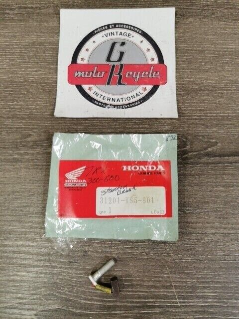NOS HONDA CA125 REBEL 1995 TRX300EX TRX500 BRUSH TERMINAL SET 31201-KS5-901 H102