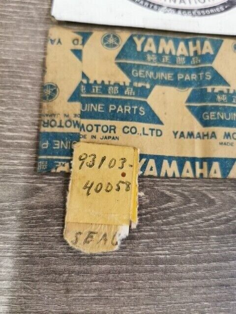 NOS YAMAHA TD3 TZ250 DS7 MX360 TZ350 DT250A R5B OIL SEAL 93103-40058-00 Y150