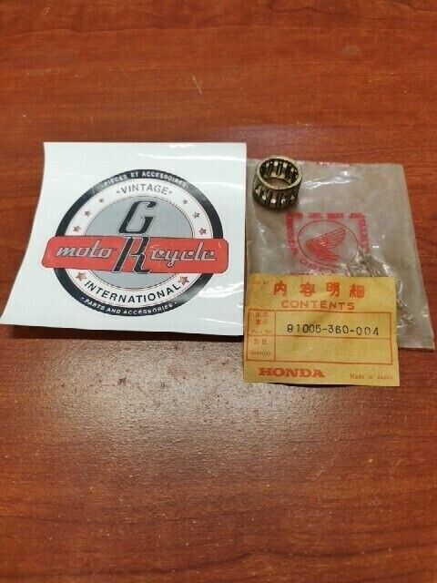 NOS Honda CR125M MT125 CONNECTING ROD NEEDLE BEARING 91005-360-004 H71