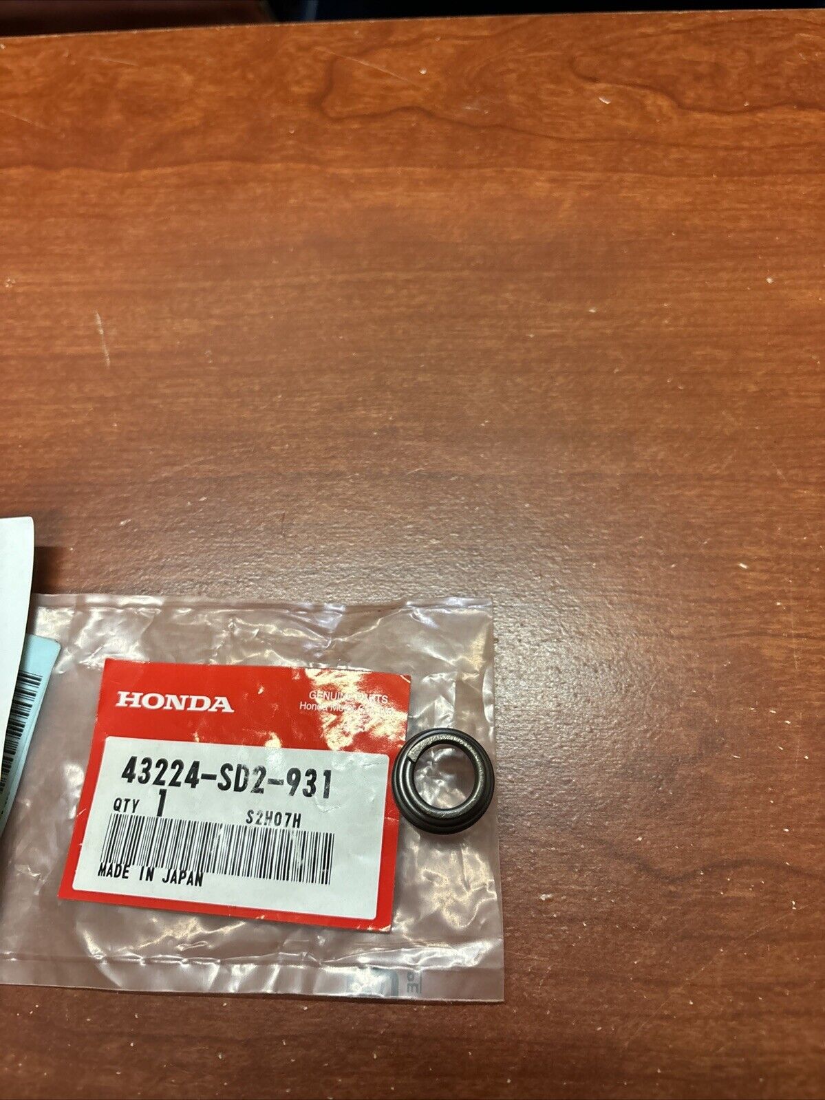 NOS Honda ACCORD CIVIC NSS250 DEL SOL CRX ADJUSTING SPRING B 43224-SD2-931 H155