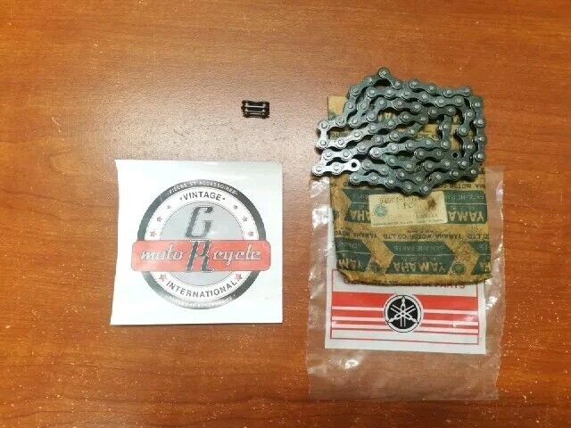 NOS Yamaha LB50P DRIVE CHAIN 94504-10074-00 SUB 94504-10078-00 Y161
